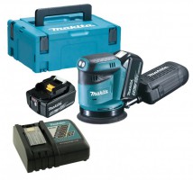 Makita DBO180RTJ 18V LXT 125mm Random Orbital Sander with 2 x 5.0Ah Li-Ion Batteries & MakPac Case £269.95